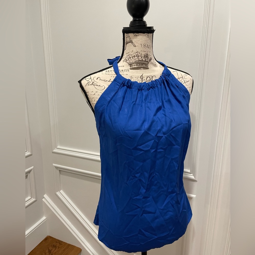 ESCAPADA Royal Blue Cotton Top xs